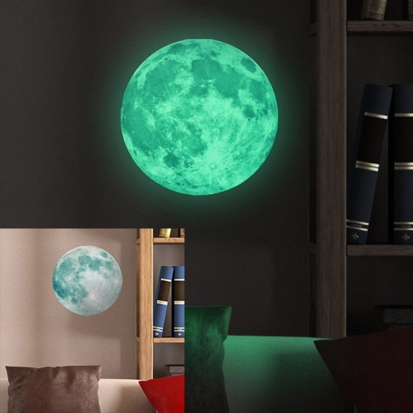 30CM Moon Decorative Wall Stickers - Image 2