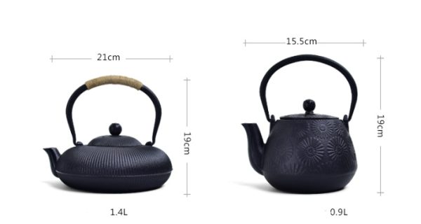 Iron kettle cast iron teapot household kettle - Image 3