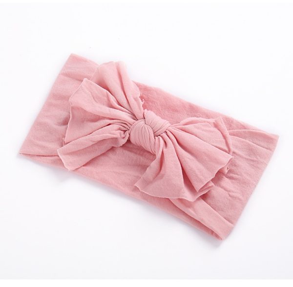 Nylon stockings fashion wide hair band handmade bow headband - Image 10