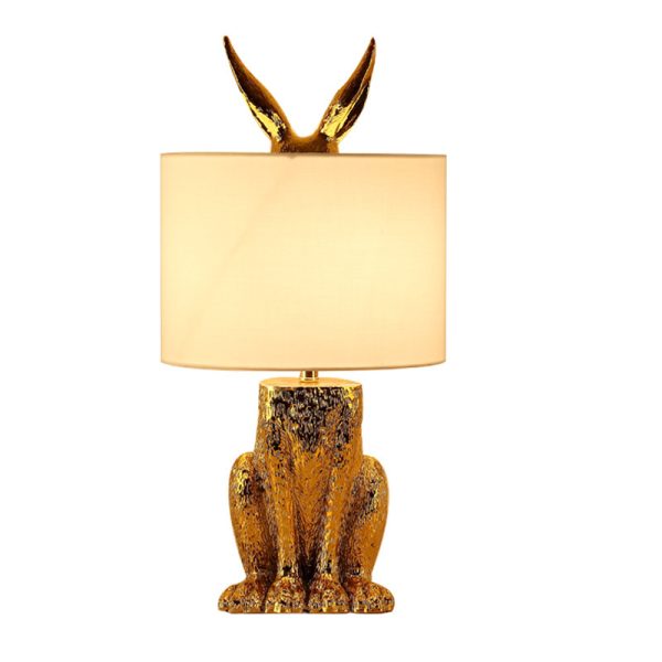 Bedroom Rabbit Table Lamp Living Room Room Bedside Lighting - Image 5