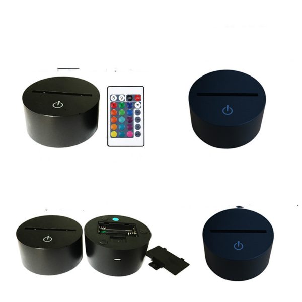 Home Simple Horse Riding Colorful LED Touch Light - Image 4