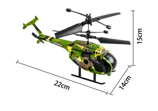 Remote Control Helicopter USB Charging Children Boys' Toys - Image 7