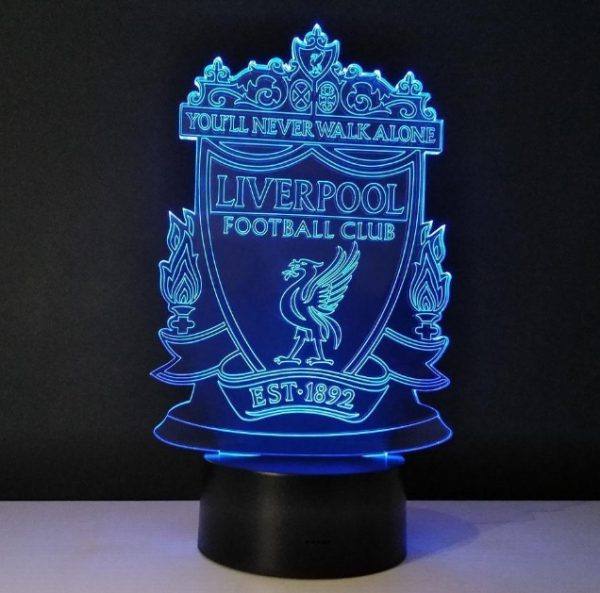 3D Liverpool FC LED Lamp - Image 2