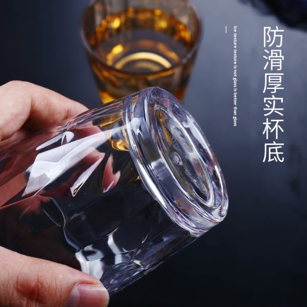 Acrylic color water cup bar ktv drink cup PC plastic cold water jug cup tray set gift household - Image 2