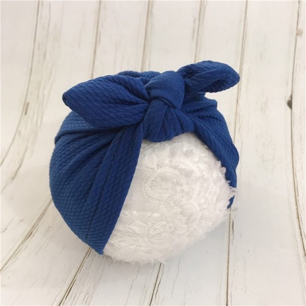 Bow baby hat - Image 3