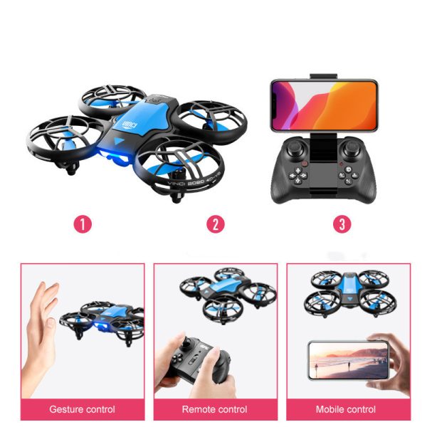 V8 2.4G 4CH Mini RC Drone Gesture Sensing WIFI FPV Altitude Hold Quadcopter RC Drone Toy With High Definition Camera - Image 2