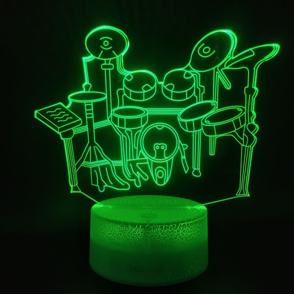 New drum kit 3D night light - Image 2