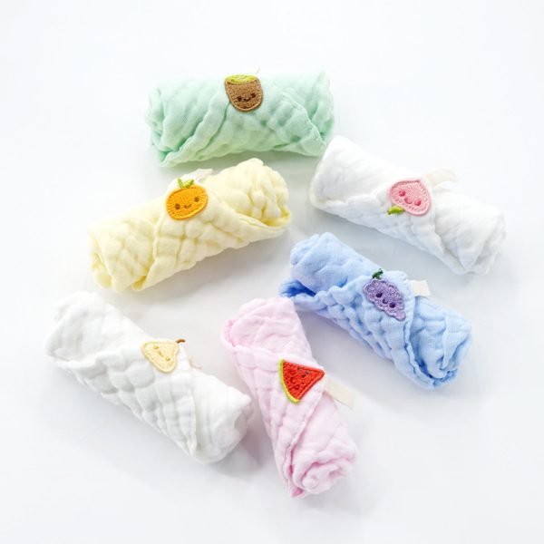 Baby Gauze Saliva Towel Cotton Soft Handkerchief - Image 4