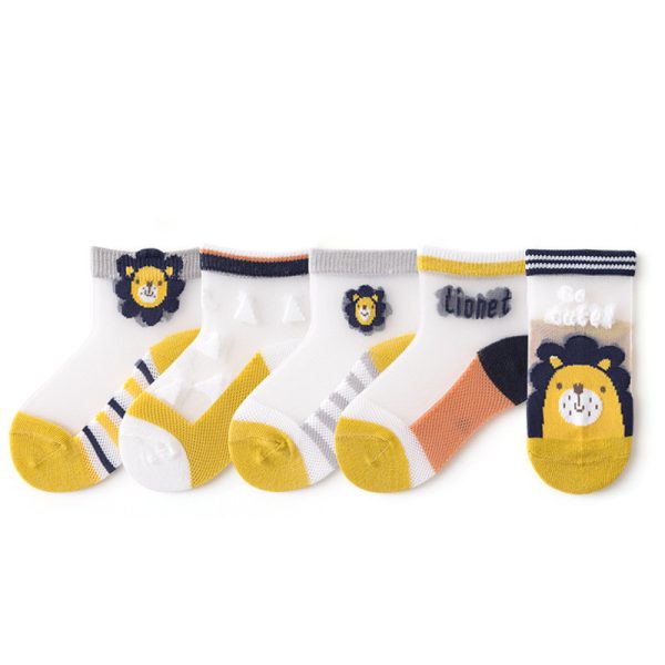 Children's Socks Baby Glass Wool Boys And Girls - Image 2