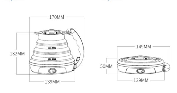 Foldable Electric Kettle - Image 3