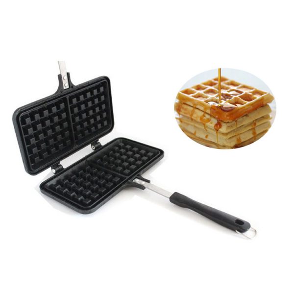 Home Fashion Black Waffle Plaid Cake Mold - Image 3