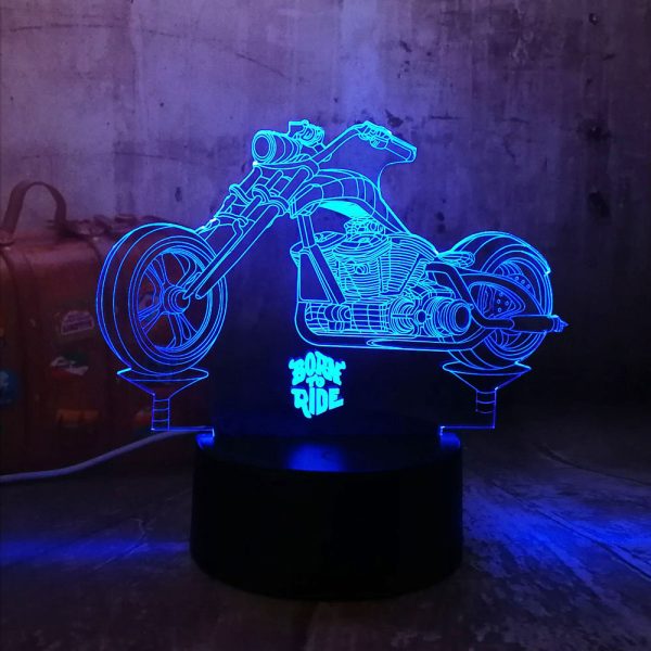 Motorcycle colorful 3D lights - Image 6