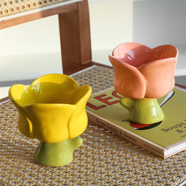 Creative Cute Ceramic Drinking Water Dessert Cup - Image 5