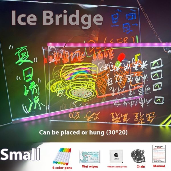 Erasable Small Blackboard Advertising Luminous Led - Image 6