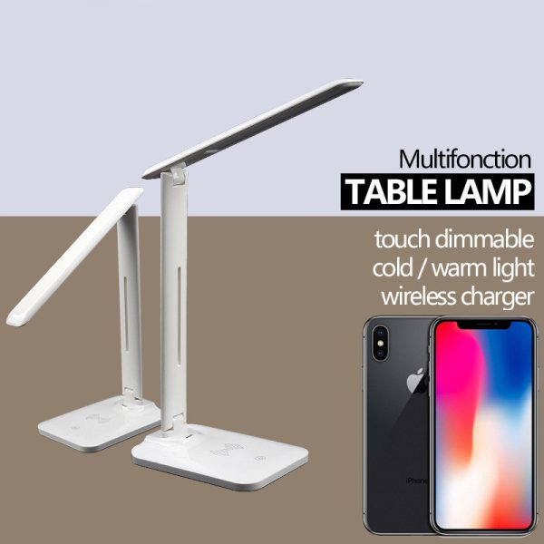 Eye Protection Desk Lamp Wireless Charger Stepless Dimming - Image 2