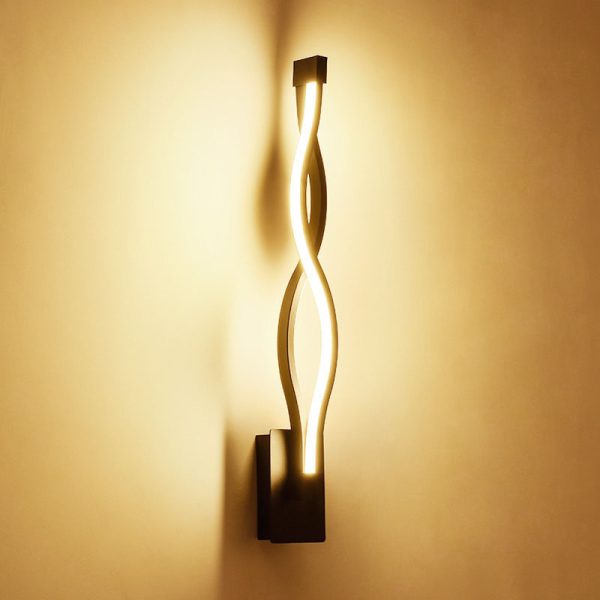 LED aluminum wave wall light - Image 3