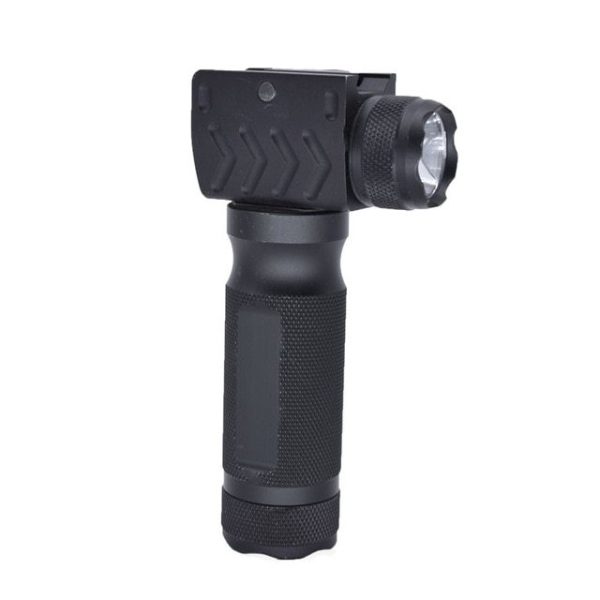 Handheld Tactical Flashlight Red Laser Integrated 20mm Wide Bracket Red Laser Integrated Flashlight - Image 3