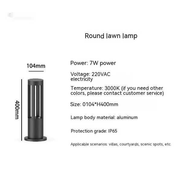 Outdoor Lawn Lamp Waterproof LED Landscape - Image 6