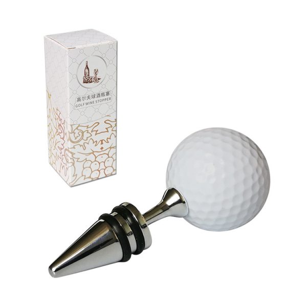 Creative Golf Wine Stopper Creative Zinc Alloy Wine Bottle Stopper - Image 3