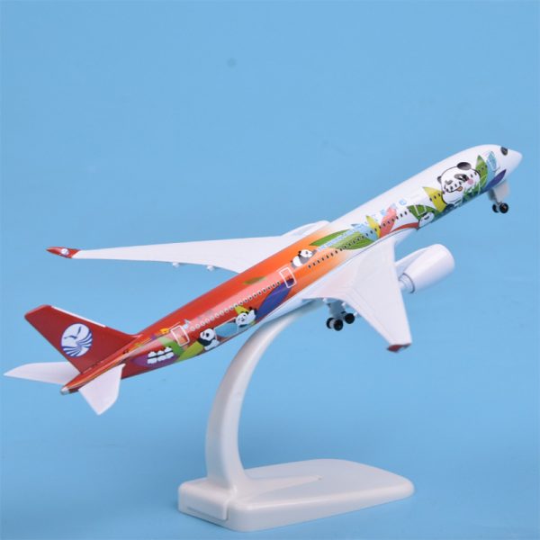 Sichuan Airlines Airbus Panda Model Decoration Gift