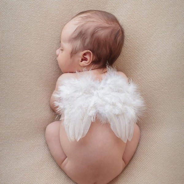 The-Petits Baby Angel Wings and Headband - Image 4