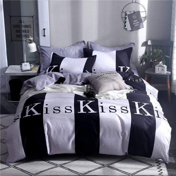 Aloe Quilt Cover 4piece Bedding Set - Image 2