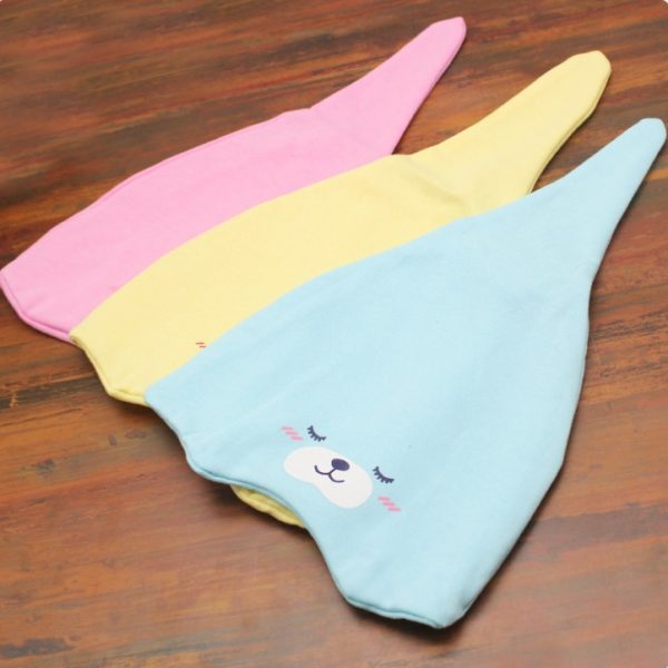 Brand Baby Cap Cartoon Animal Double Printting Cotton Knit Beanie Hats For Toddler Boy Girls Spring Autumn Winter Headwear - Image 2