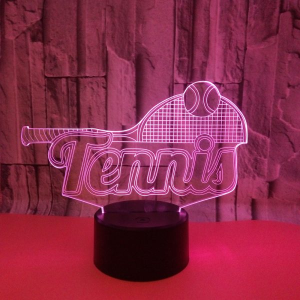 Tennis 3D Night Light - Image 4