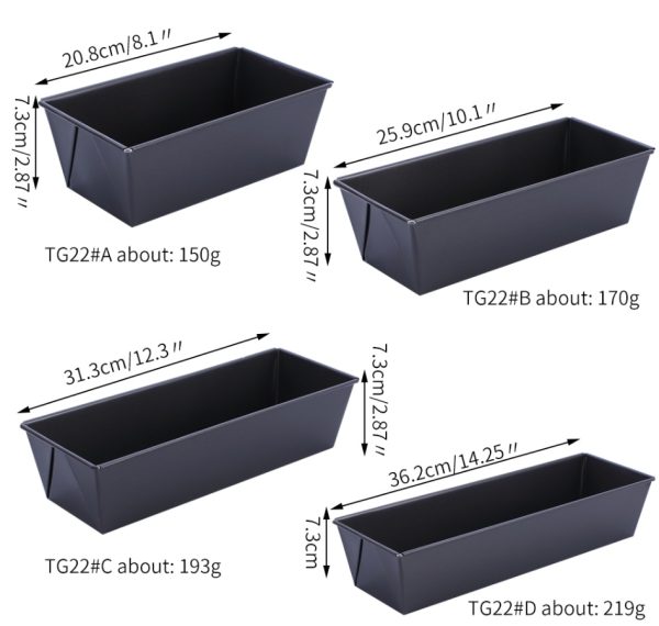 Toast box mould cake mould - Image 2