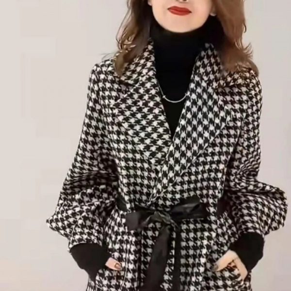 High-grade Woolen Mid-length Coat Women's Clothing - Image 3