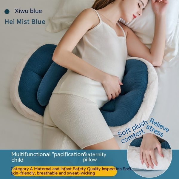 Waist Side Pillow Belly Support During Pregnancy Sleeping U-shaped Cushion - Image 9