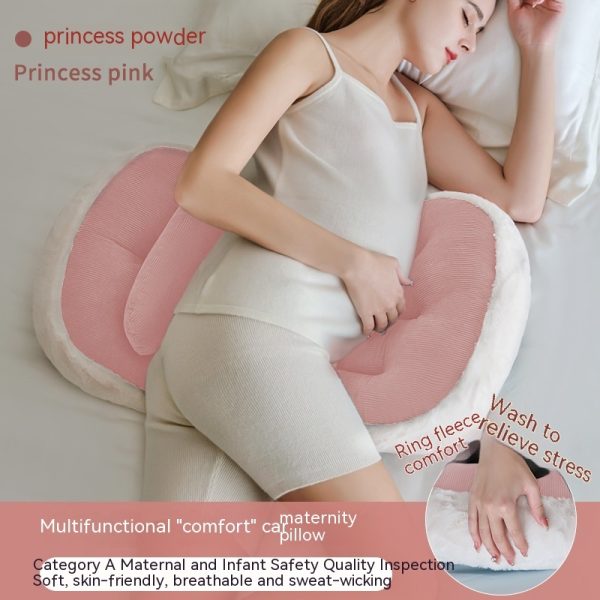 Waist Side Pillow Belly Support During Pregnancy Sleeping U-shaped Cushion - Image 10