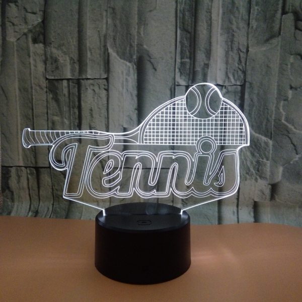 Tennis 3D Night Light - Image 2