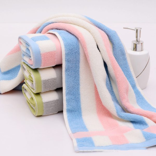 Plain sports thickened 32-strand towel - Image 2