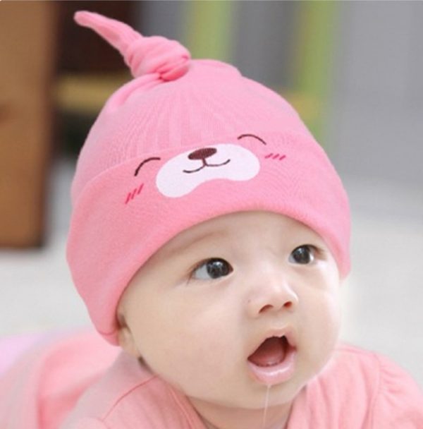 Brand Baby Cap Cartoon Animal Double Printting Cotton Knit Beanie Hats For Toddler Boy Girls Spring Autumn Winter Headwear - Image 5