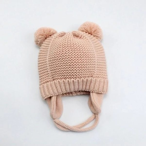 Jojo Double Pompom Knitted Beanie - Image 8