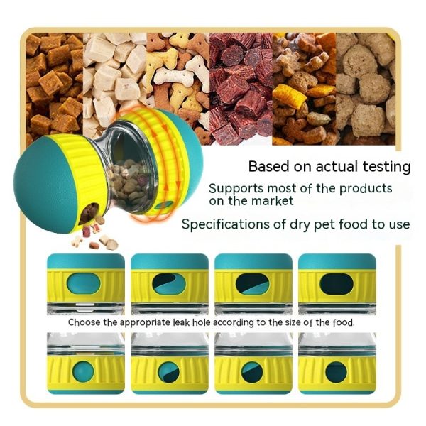 Food Dispensing Dog Toy Tumbler Leaky Food Ball Puzzle Toys Interactive Slowly Feeding Protect Stomach Increase Intelligence Pets Toy Pet Products - Image 7