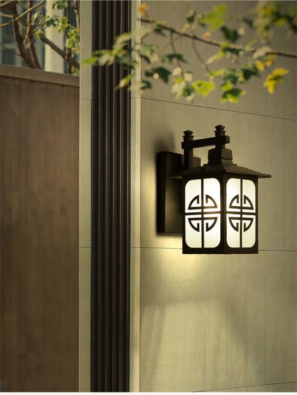 Chinese classical outdoor waterproof wall lamp - Image 4