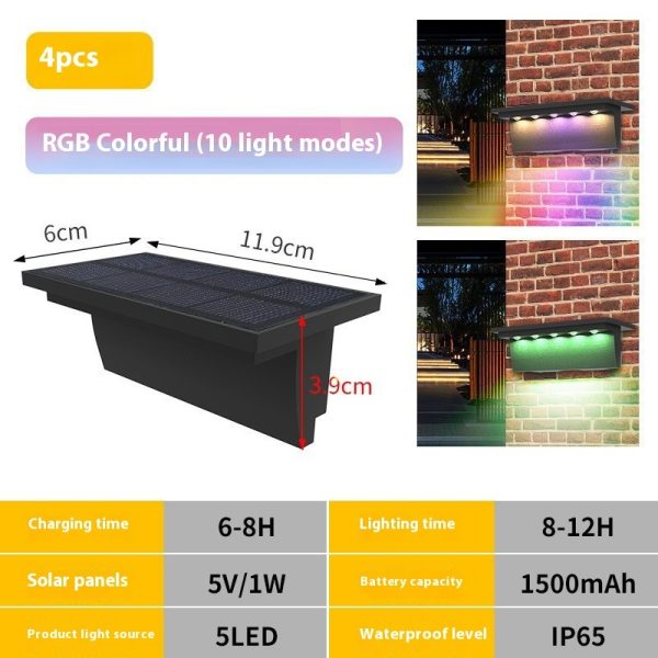 Solar Step Light Outdoor Waterproof - Image 9