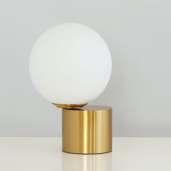 Simple Room Bedroom Decoration Glass Ball Table Lamp - Image 4