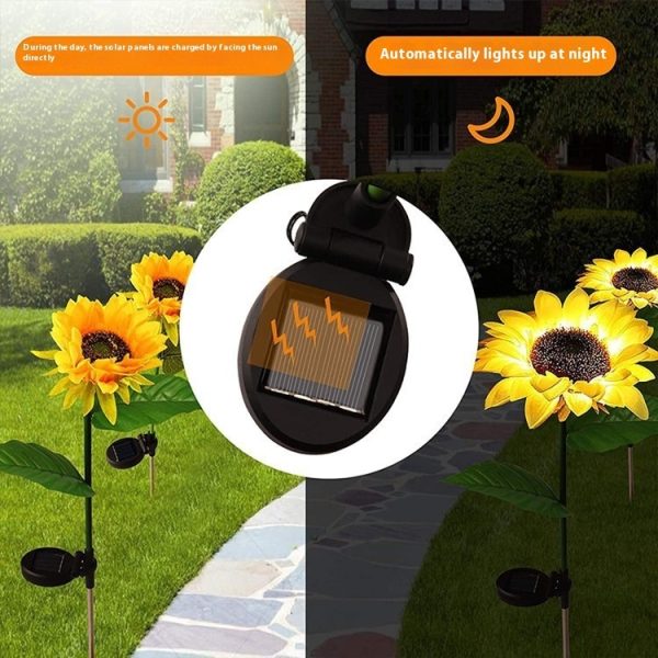 Wheat Courtyard Luminous Lawn Landscape Lamp