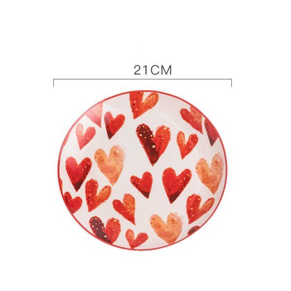 Home Creative Tableware Ins Ceramic Dinner Plate - Image 7