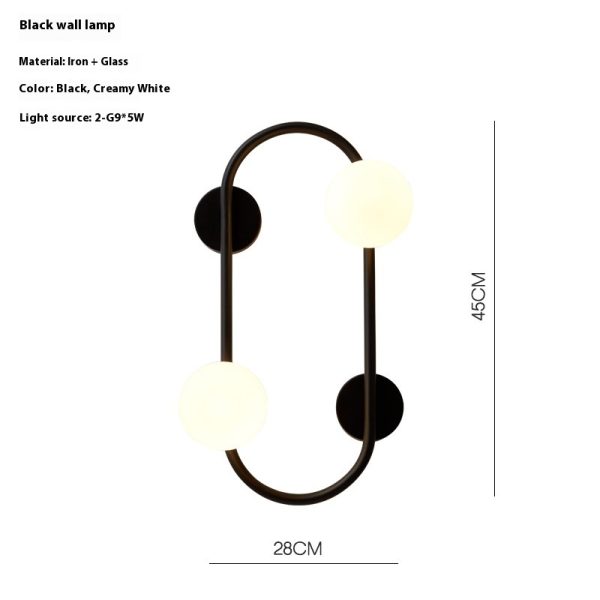 Creative And Simple Corridor Bedside Wall Lamp - Image 6