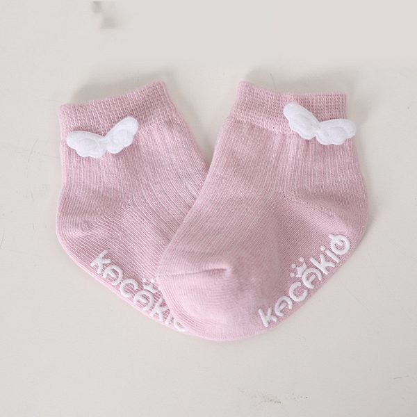 Men And Women Baby Cute Socks Angel Wings Socks Children Non-slip Cotton Socks - Image 5