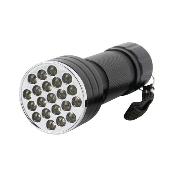 21LED Aluminum Alloy Ultraviolet Flashlight Scorpion Lamp UV Multi-function Security - Image 5