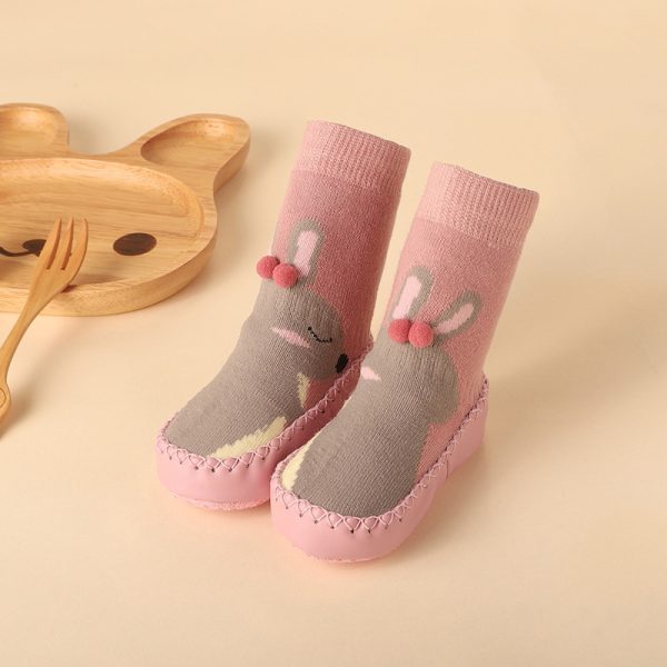 Cute Cartoon Thick Terry Anti-skid Baby Socks - Image 8