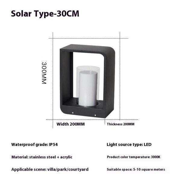 Solar Outdoor Light Waterproof Courtyard - Image 7