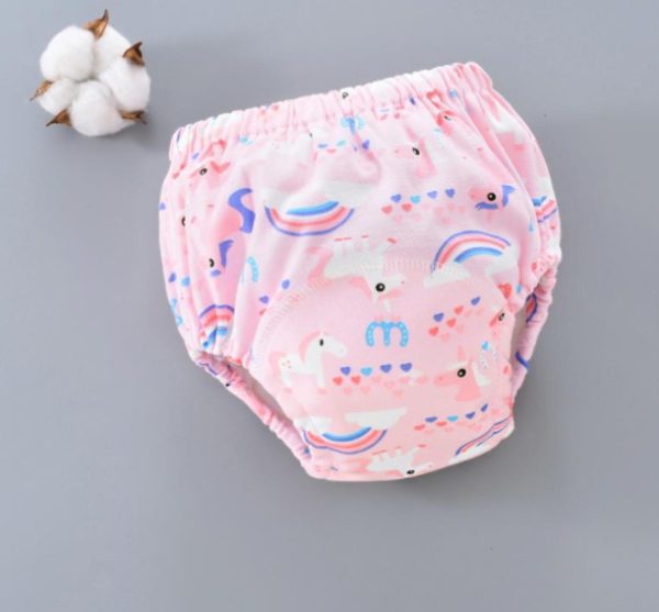 Baby Training Pants Washable 6-layer Gauze Diaper Cover - Image 5