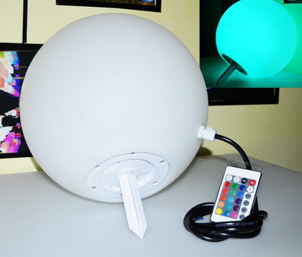 Luminous Ball Lamp Outdoor Colorful Waterproof Decorative Ball Lamp - Image 4