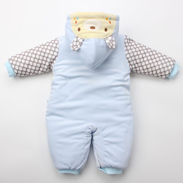 Newborn Cotton Comfortable Warm Bodysuit - Image 3